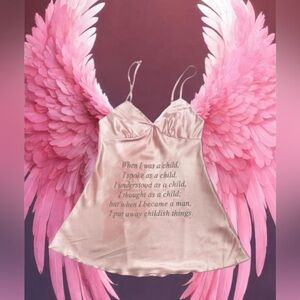 Praying slip dress rare